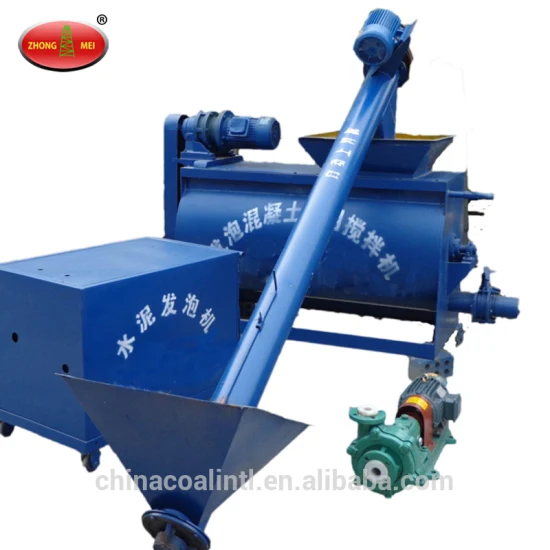 Bau-Zellular-Leichtbau-Mischbetonblock-Ziegelherstellungsmaschine Schaumzement-Schaumgeneratormaschine